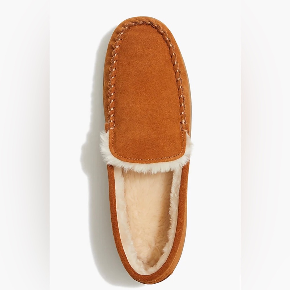 J Crew Men’s Suede Scuff Slippers - 11